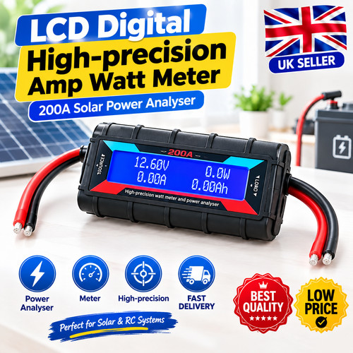 200a lcd digital watt - digital, meter