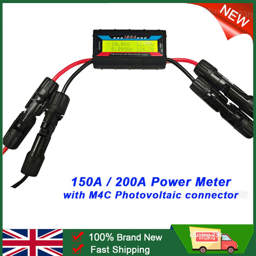 150a 200a power meter - 200a, analyzer