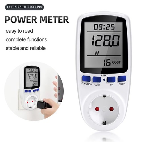Plug power meter - plug, energy