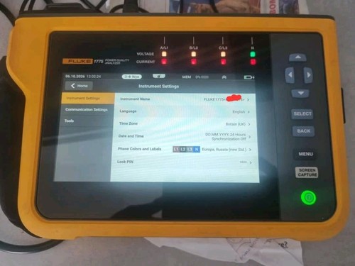 Fluke 1775 three phase - three-phase, power