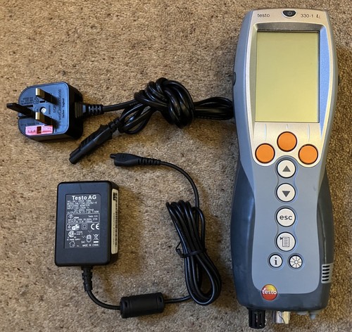 Testo flue gas analyser - gas,