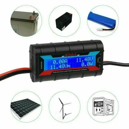 200a lcd digital watt - 200a,