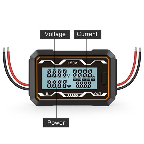 Rc200a power meter voltage - dc,