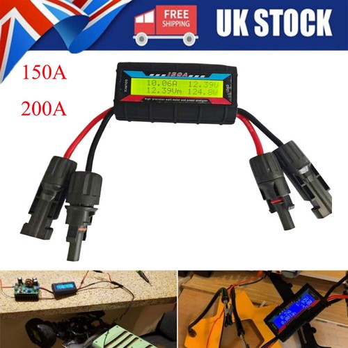 Digital lcd volt watt meter - watt,