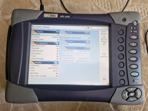 Jdsu mts 6000 - mts-6000, optical