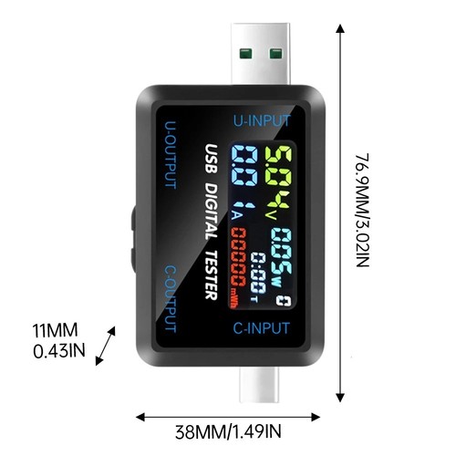 150w usb power meter tester - 150w,