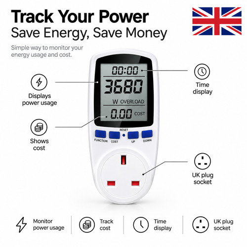 Plug power meter energy - plug,